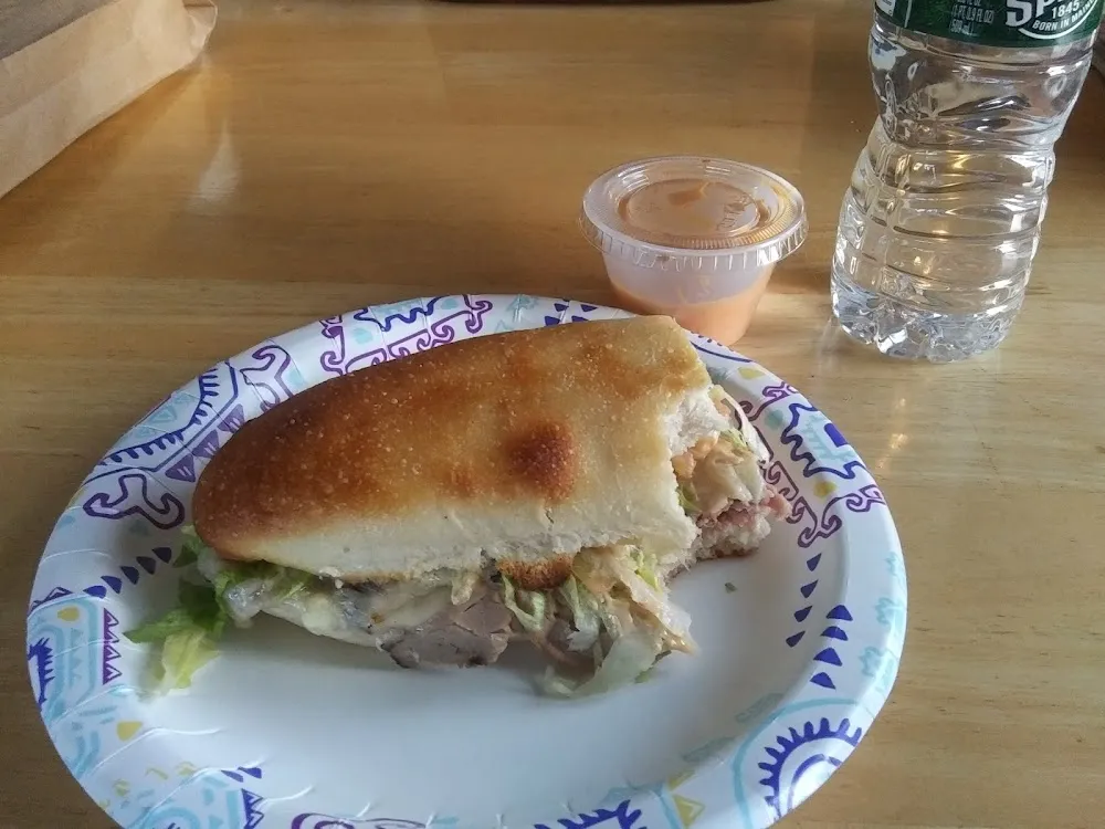 Half Roast Beef Grinder